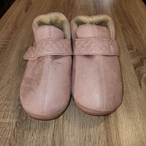 Pink Quilted Slip-On Shoes